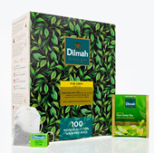 Dilmah Pure Green Flavoured EnvelopeTea bags 100 / Box